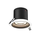 Dals Lighting RC06-CC-20-RGBK-TWH 6" Black Recessed Light Wattage and CCT Selectable
