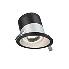 Dals Lighting RC06-CC-20-SLAZ-TBK 6" Alzak Recessed Light Wattage and CCT Selectable