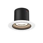 Dals Lighting RC06-CC-35-RGBK-TL 6" Black Recessed Light Wattage and CCT Selectable