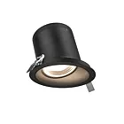 Dals Lighting RC06-CC-35-SLBK-TBK 6" Black Recessed Light Wattage and CCT Selectable