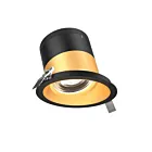 Dals Lighting RC06-CC-35-SLGD-TBK 6" Gold Recessed Light Wattage and CCT Selectable