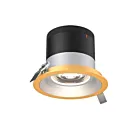 Dals Lighting RC06-CC-60-RGAZ-TGD 6" Alzak Recessed Light Wattage and CCT Selectable