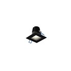 Dals Lighting RGR2SQ-CC-BK 8W 2" Black Square Regressed Recessed Light