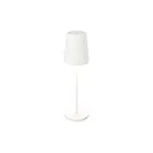 Dals Lighting RTL-3C-WH 2W 14" White Table Lamp