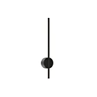 Dals Lighting RWS24-CC-BK 6W Black Wall Sconce