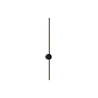 Dals Lighting RWS48-CC-BK 14W Black Wall Sconce