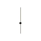 Dals Lighting RWS60-CC-BK 17W Black Wall Sconce