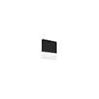Dals Lighting SQS06-CC-BK 8.5W Black Wall Sconce