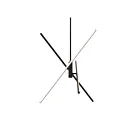 Dals Lighting SSPD32-CC-BK 30W Black Pendant