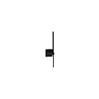 Dals Lighting STK21-3K-BK 7W Black Wall Sconce