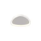 Dals Lighting TRFM22-CC-WH 40W 22" White Flush Mount