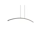 Dals Lighting W1PD48-CC-BK 24W Black Pendant