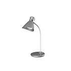 Dainolite 132LEDT-SV 1-Light 6W Silver LED Desk Lamp