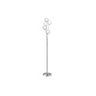 Dainolite 306F-SC 5-Lights 200W Satin Chrome Incandescent Floor Lamp