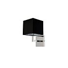 Dainolite 77-1W-PC-BK 1-Light 60W Polished Chrome Incandescent Wall Sconce