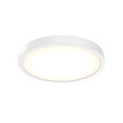 Dals Lighting CFLEDR10-CC-WH 11W White LED Flush Mount