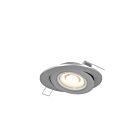 Dals Lighting FGM4-3K-SN 9W 4" Satin Nickel Gimbal Recessed Light