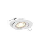 Dals Lighting FGM6-CC-WH 14W 6" White Gimbal Recessed Light