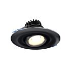 Dals Lighting LEDDOWNG4-CC-BK 8W 4" Black Gimbal Recessed Light