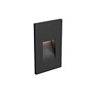 Dals Lighting LEDSTEP002D-CC-BK 3W 4.75" Black Vertical Step Light
