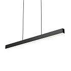 Dals Lighting LNPD48-CC-BK Boulevard Pendant 40W 4' Black Linear Strip Light