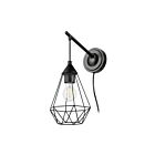 Eglo Tarbes 205306A 60W Black Wall Light
