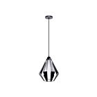 Eglo Taroca 200752A 1-Light 60 Watt Nickel-Nero Pendant