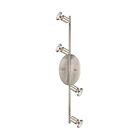 Eglo 200778A 200W Satin Nickel and Chrome Halogen Adjustable Track Light