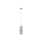 Eglo 201424A 60W Satin Nickel Pendant