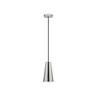 Eglo Pratella 201529A 1-Light 60 Watt Satin Nickel Pendant