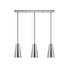 Eglo Pratella 201531A 3-Lights 180 Watt Satin Nickel Pendant