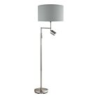 Eglo 201828A Santander Satin Nickel Floor Lamp