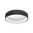 Eglo Marghera 202106A 1-Light Black and White Ceiling Light