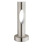 Eglo 202345A Ceratella 10W Satin Nickel and White Table Lamp