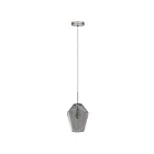 Eglo Murmillo 202357A 1-Light 25 Watt Satin Nickel Pendant