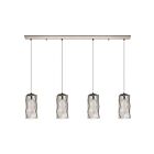 Eglo Estevau 202404A 4-Lights 100 Watt Satin Nickel Pendant