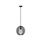 Eglo Holden 202946A 1-Light 60 Watt Black Pendant