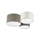 Eglo Pastore 203213A 3-Lights White Ceiling Light