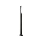 Eglo 203388A Barbotto 1-Light 10W Black and Silver Floor Lamp