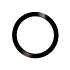 Eglo Trago 203762 Nickel Nero Trago 7" Round Recessed Trim