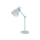 Eglo Priddy-P 204085A Pastel Light Blue 1-Light 40W Table Lamp