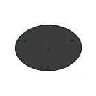 Eglo 204101A Black 9-Lights Round Canopy