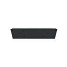 Eglo 204106A Black 10-Lights Linear Canopy