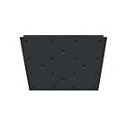 Eglo 204108A Black 16-Lights Square Canopy