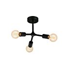Eglo Bocadella 204293A 3-Lights 180 Watt Black Pendant