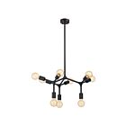 Eglo Bocadella 204294A 9-Lights 540 Watt Black Pendant