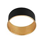 Eglo Tortoreto 204303 Black and Gold E26 Baffle