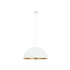 Eglo Rafaelino 204323A 1-Light 60 Watt White and Gold Pendant
