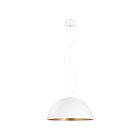 Eglo Gaetano 204378A 25.4 Watt White and Gold Pendant