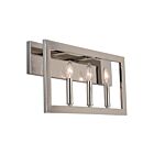 Eglo 204477A 60W Satin Nickel Vanity Light
